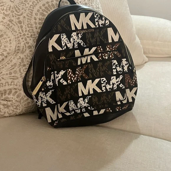 Michael Kors | Bags | Michael Kors Monogram Black And White  display picture 1